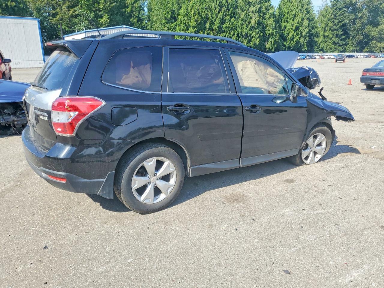 2014 Subaru Forester 2.5i Limited Black vin: JF2SJAHC7EH414655
