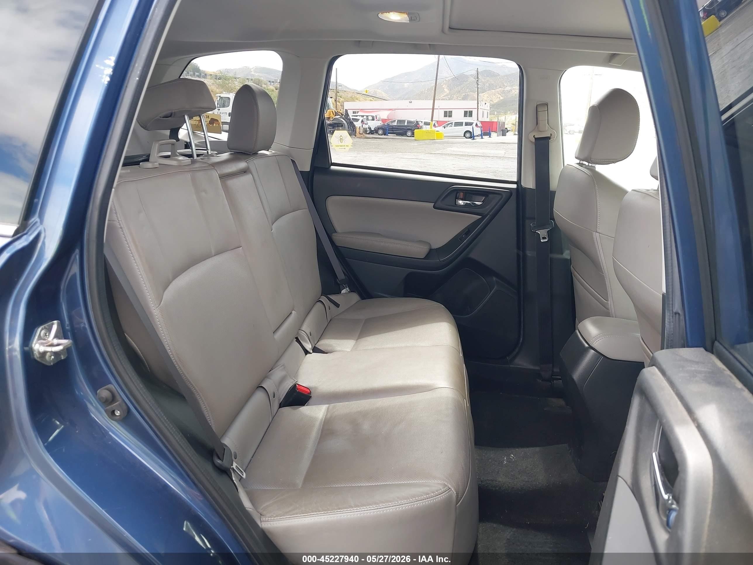 2014 Subaru Forester 2.5i Limited Blue vin: JF2SJAHC7EH434808