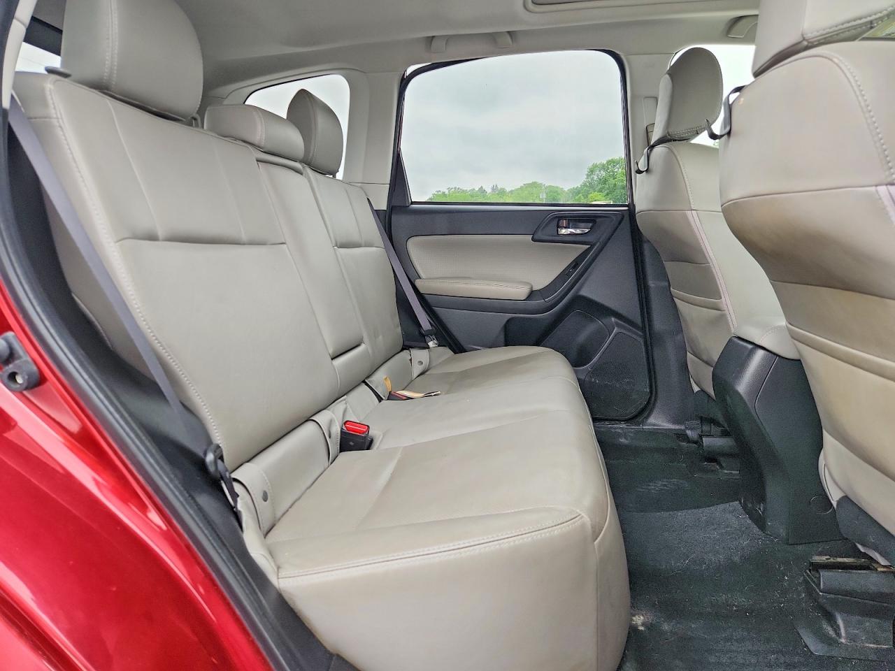 2014 Subaru Forester 2.5i Limited Red vin: JF2SJAHC7EH435750