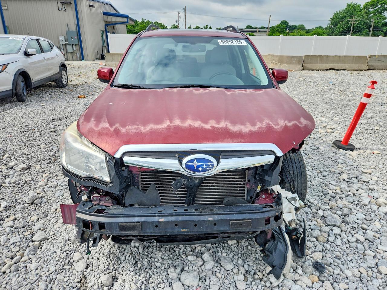 2014 Subaru Forester 2.5i Limited Red vin: JF2SJAHC7EH435750