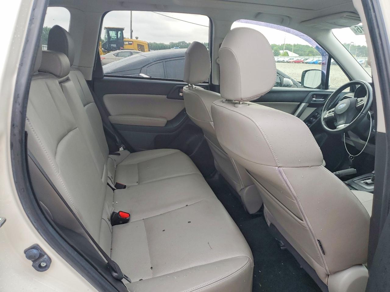 2014 Subaru Forester 2.5i Limited White vin: JF2SJAHC7EH441824
