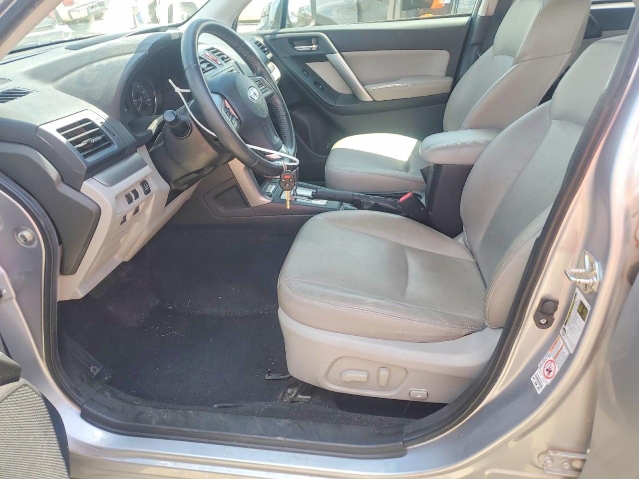 2014 Subaru Forester 2.5i Limited Серебряный vin: JF2SJAHC7EH442245