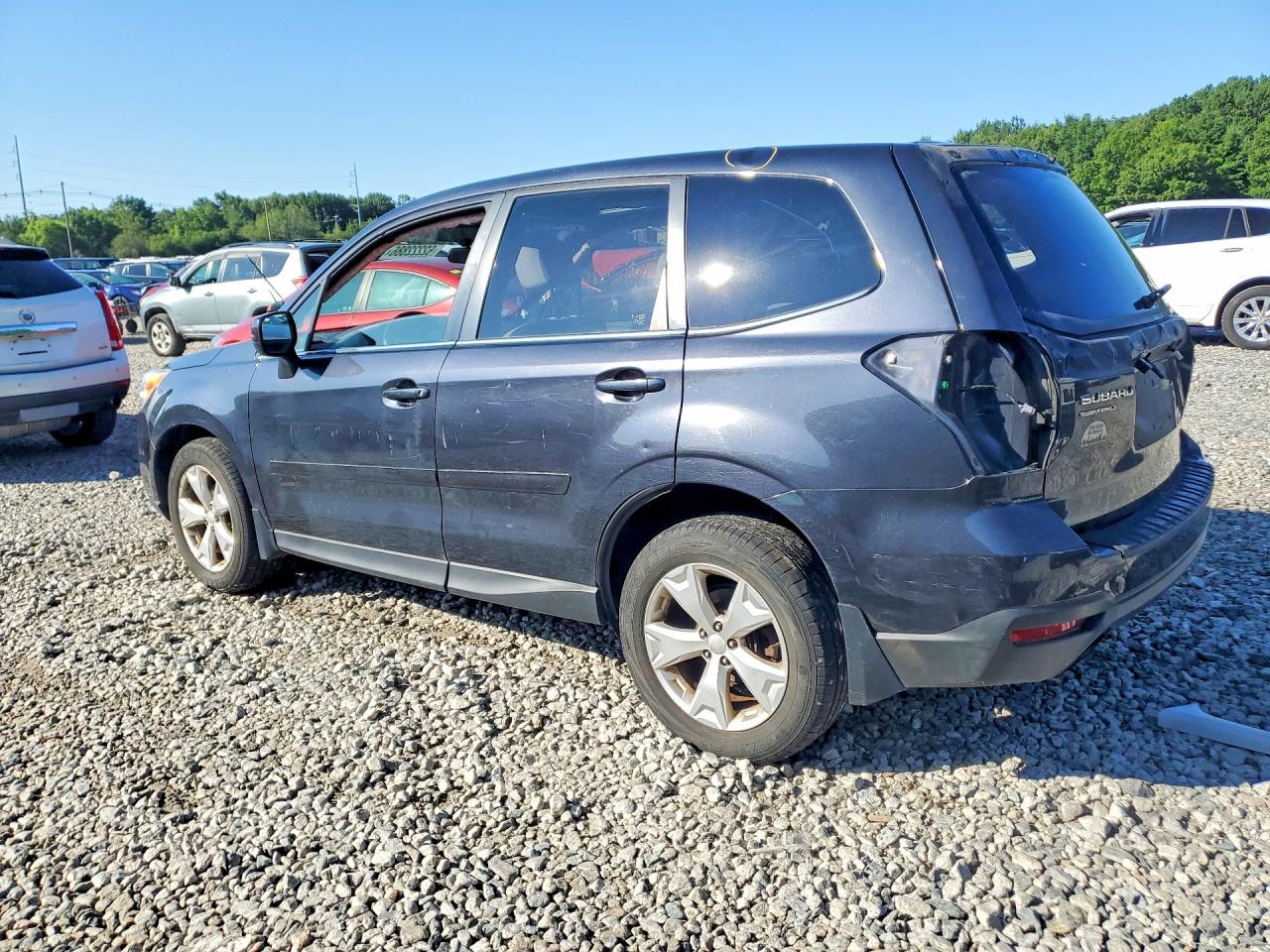 2014 Subaru Forester 2.5i Limited Gray vin: JF2SJAHC7EH445758