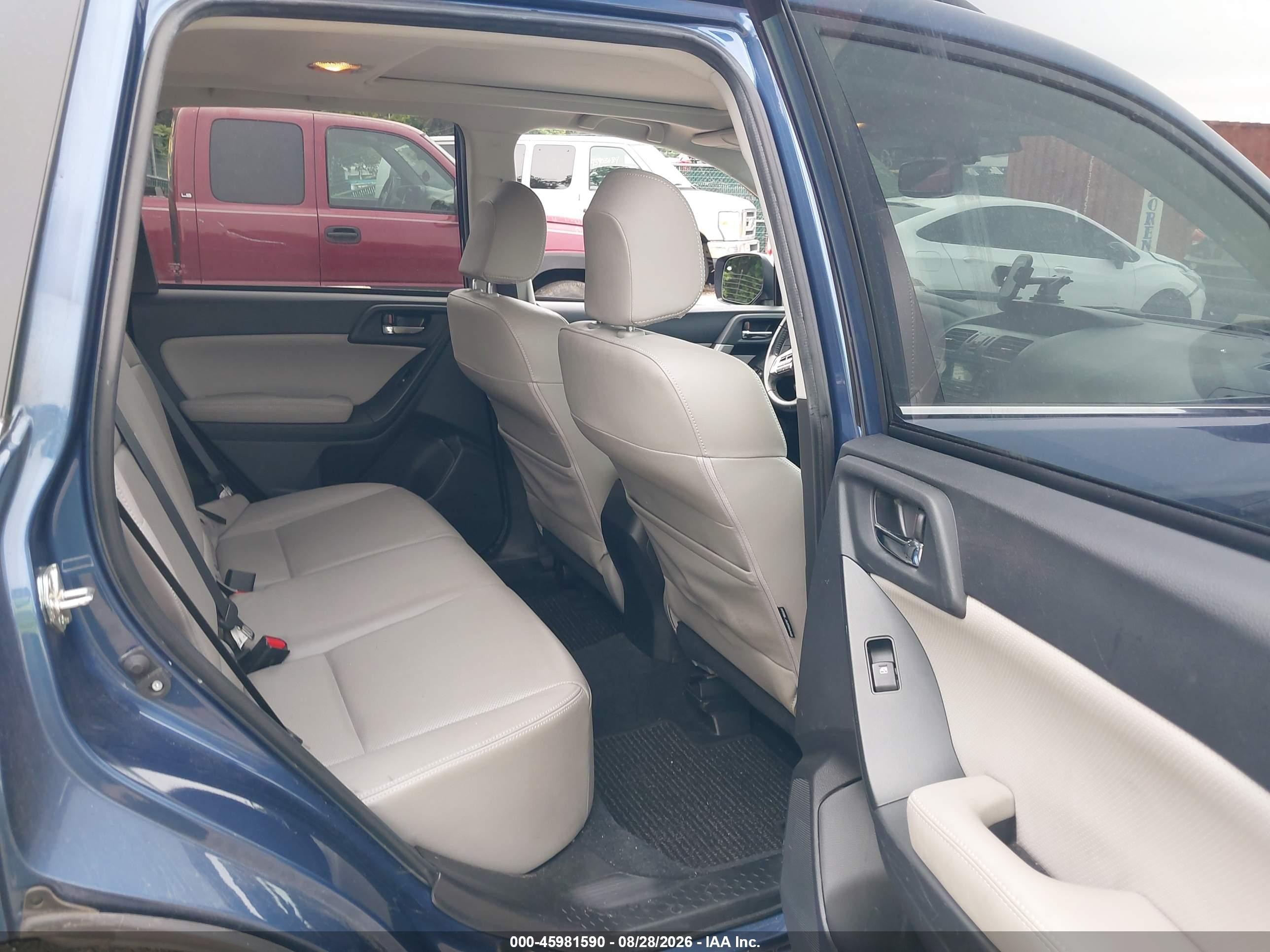 2014 Subaru Forester 2.5i Limited Blue vin: JF2SJAHC7EH469459