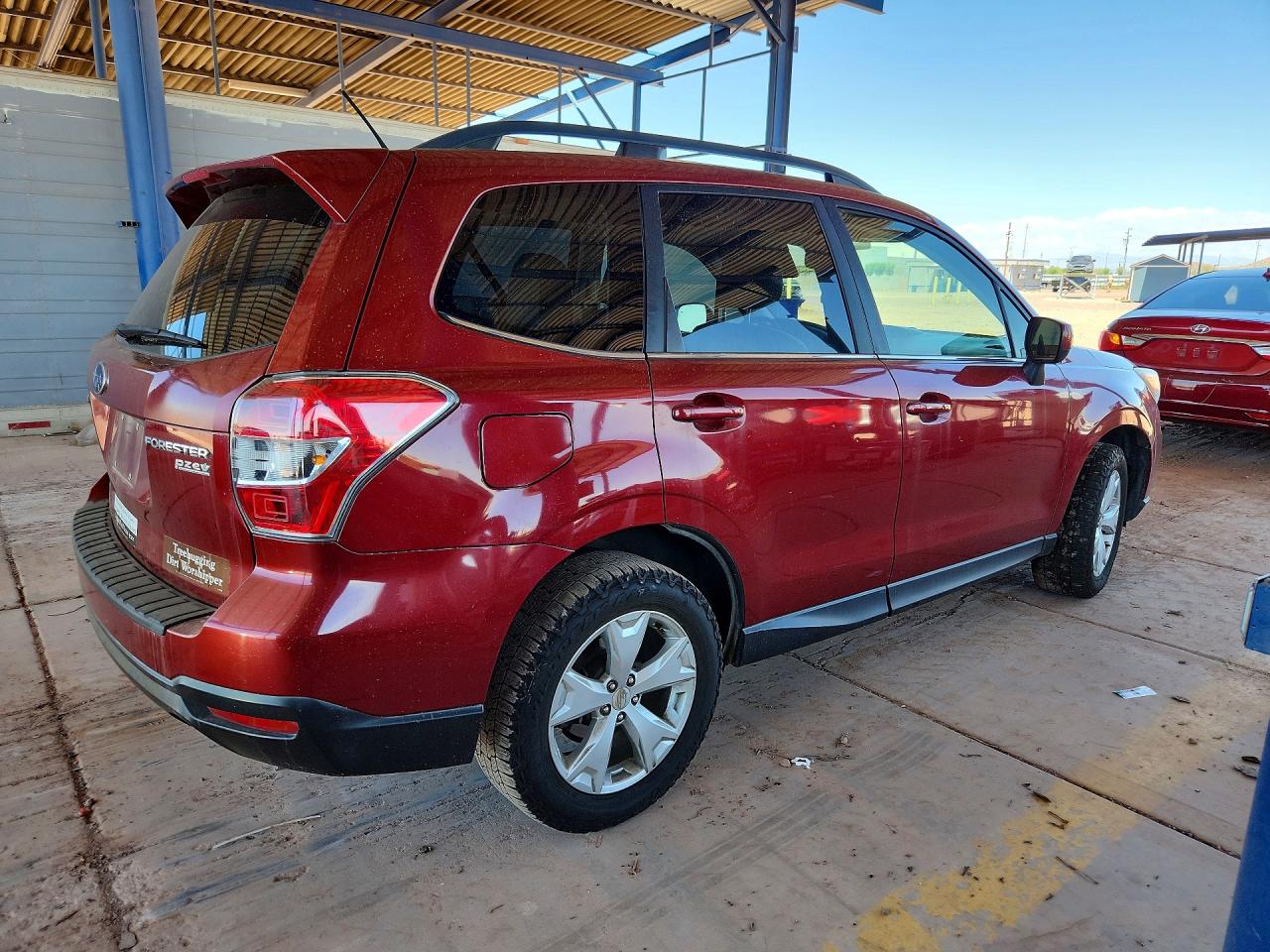 2014 Subaru Forester 2.5i Limited Red vin: JF2SJAHC7EH481109