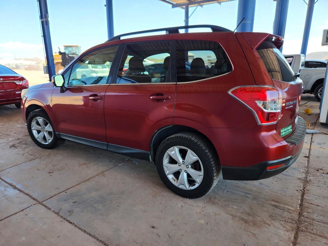 2014 Subaru Forester 2.5i Limited Red vin: JF2SJAHC7EH481109