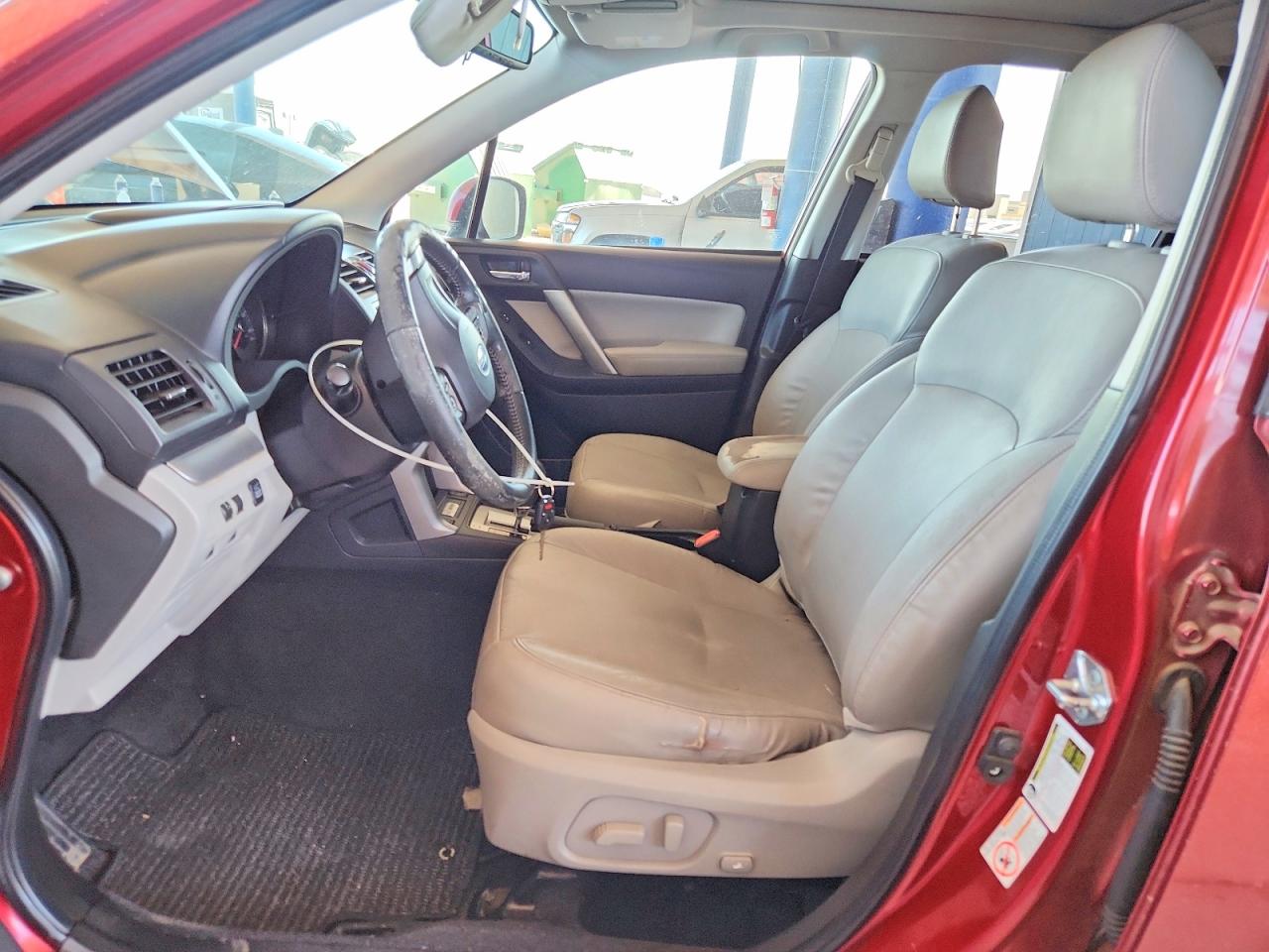 2014 Subaru Forester 2.5i Limited Red vin: JF2SJAHC7EH481109