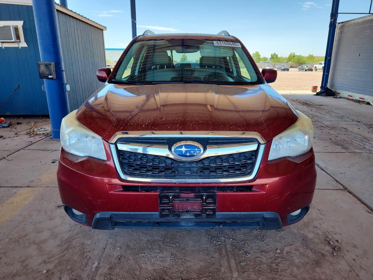 2014 Subaru Forester 2.5i Limited Red vin: JF2SJAHC7EH481109