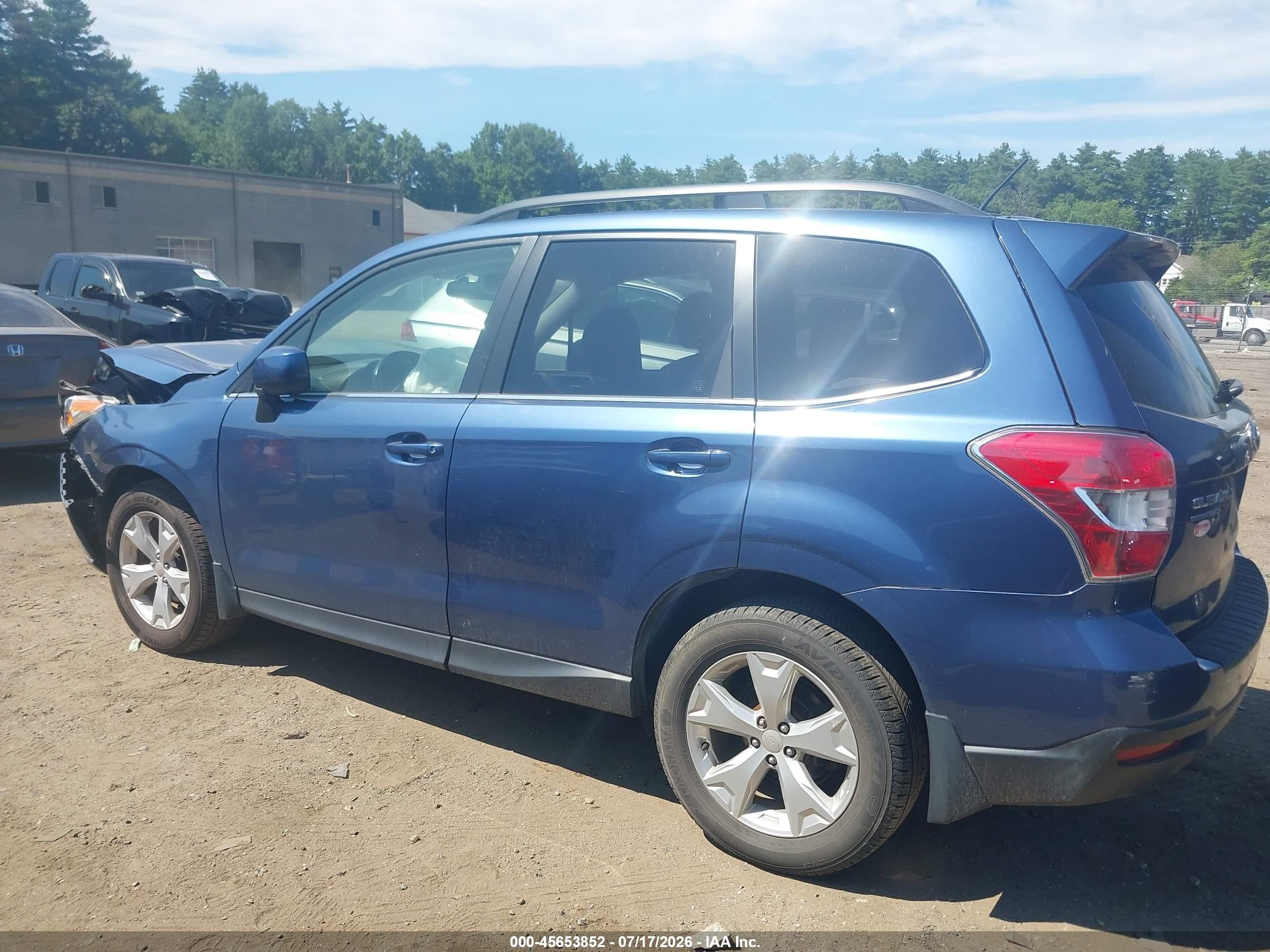 2014 Subaru Forester 2.5i Limited Blue vin: JF2SJAHC7EH497259