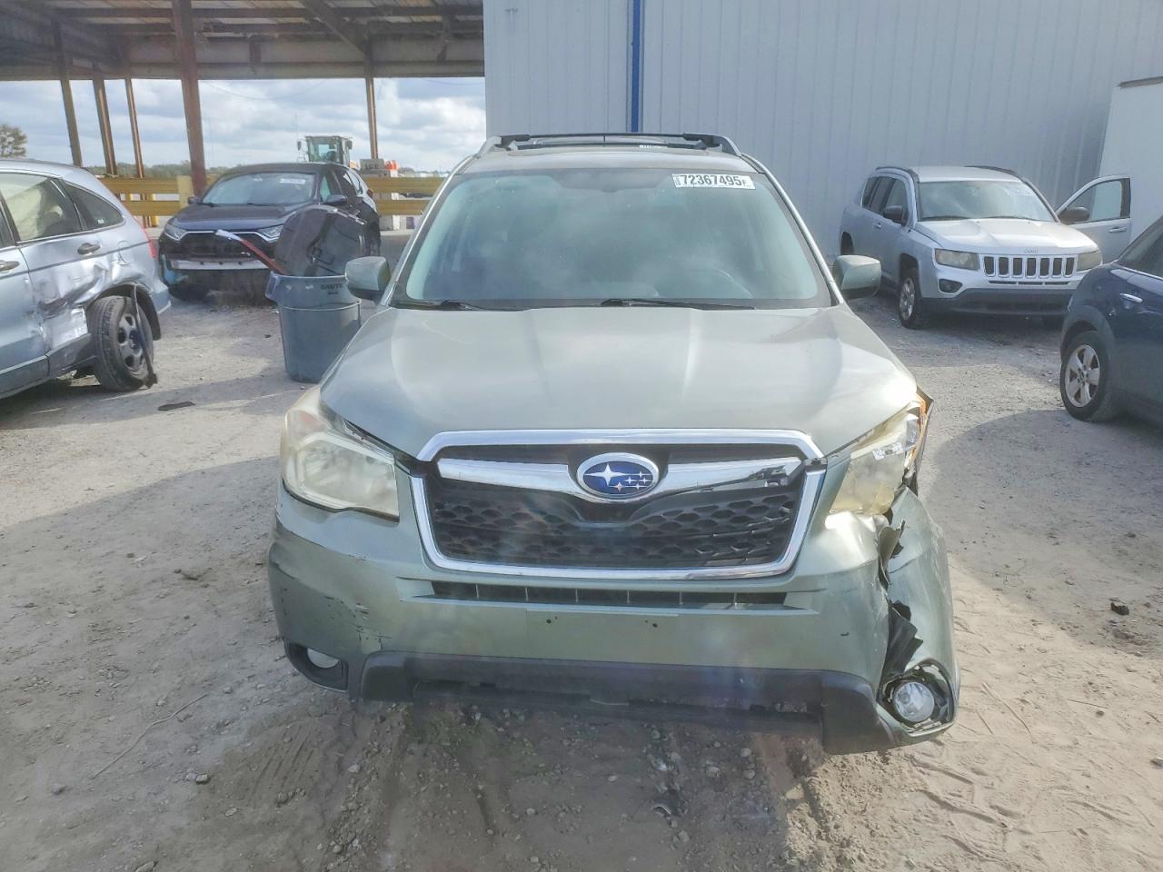 2014 Subaru Forester 2.5i Limited Green vin: JF2SJAHC7EH524699