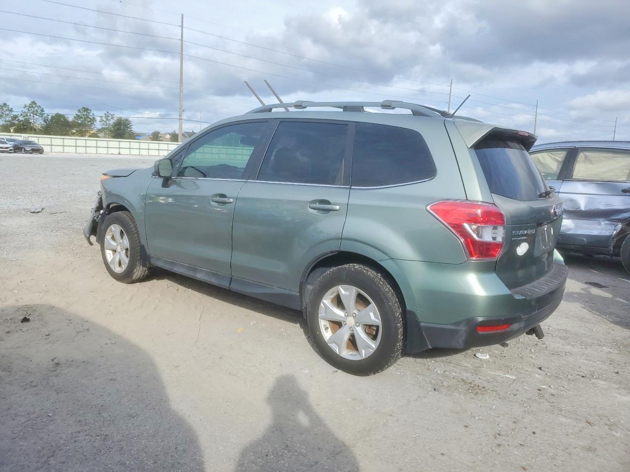 2014 Subaru Forester 2.5i Limited Green vin: JF2SJAHC7EH524699