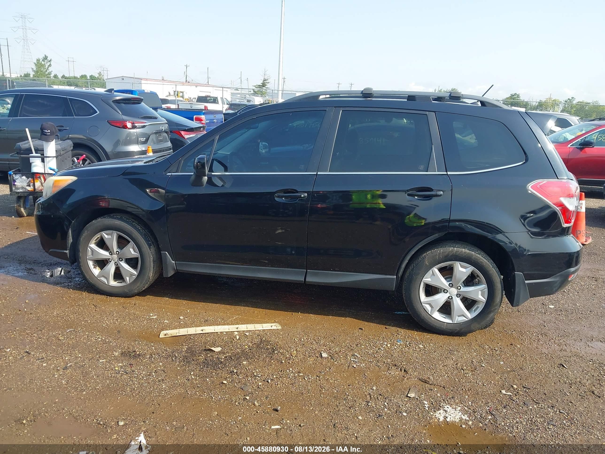 2014 Subaru Forester 2.5i Limited Black vin: JF2SJAHC7EH557086