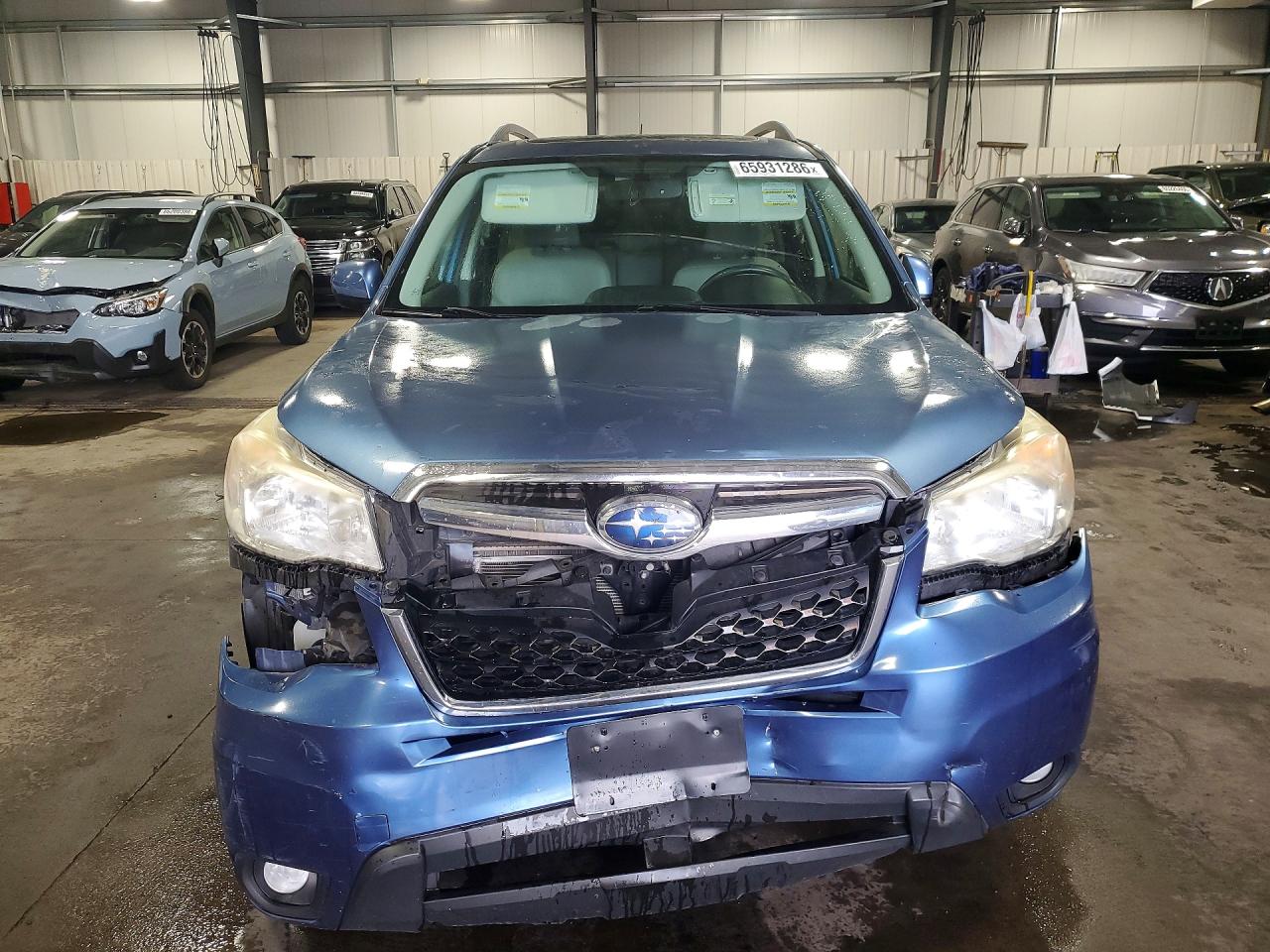 2015 Subaru Forester 2.5i Limited Blue vin: JF2SJAHC7FH427097