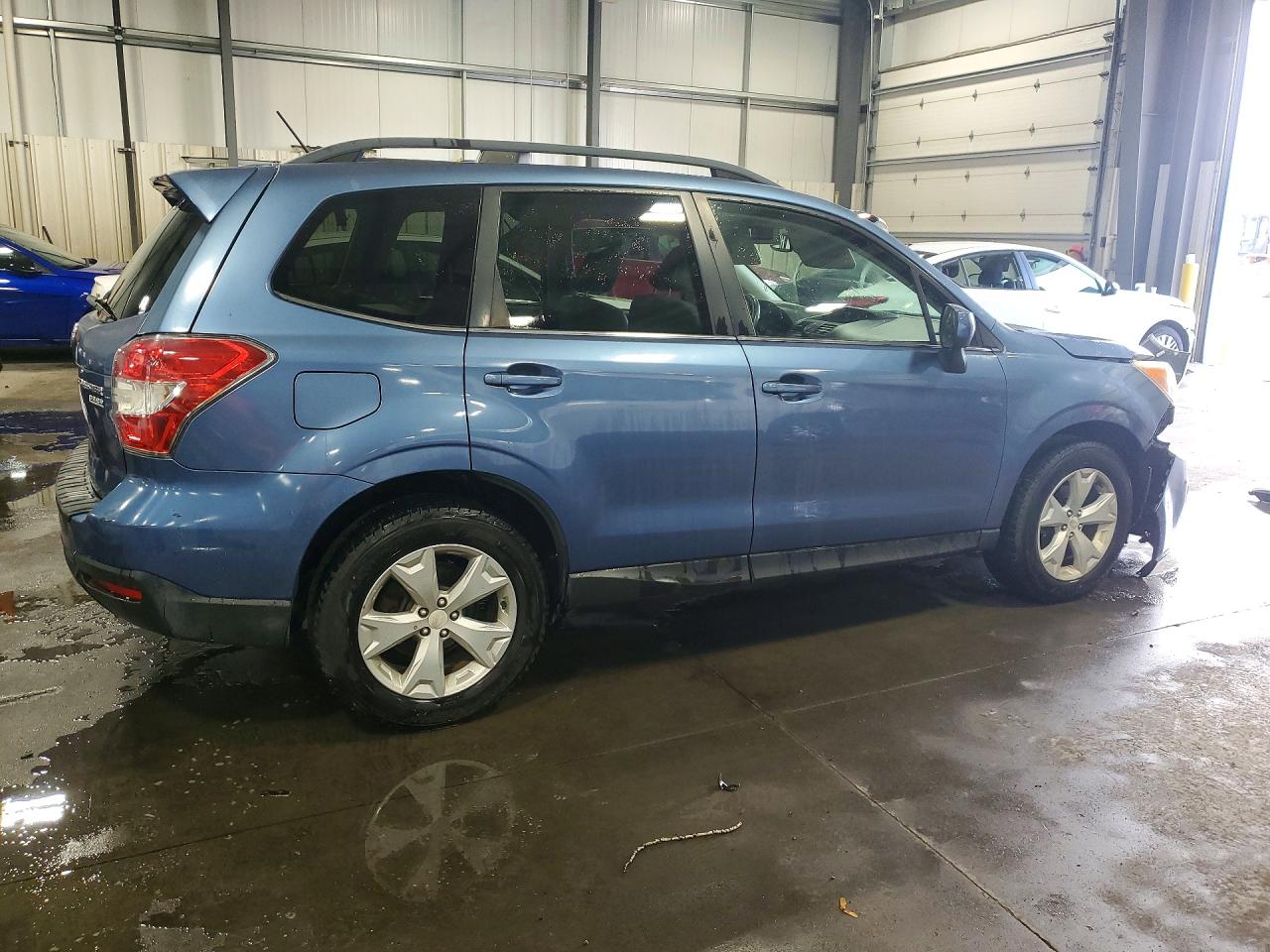 2015 Subaru Forester 2.5i Limited Blue vin: JF2SJAHC7FH427097