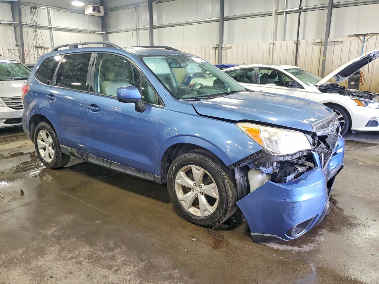 2015 Subaru Forester 2.5i Limited Blue vin: JF2SJAHC7FH427097