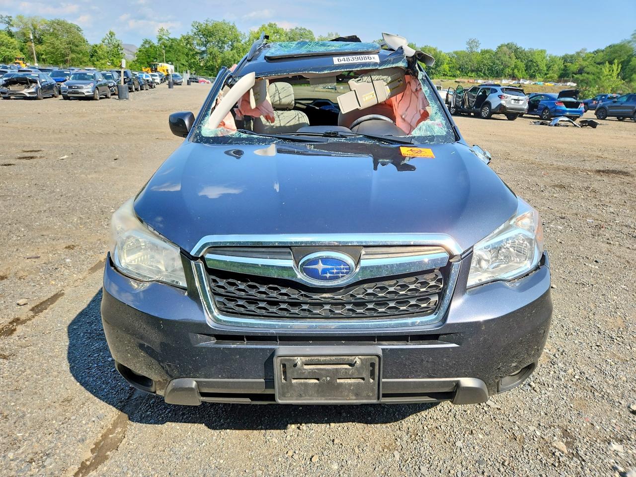 2015 Subaru Forester 2.5i Limited Black vin: JF2SJAHC7FH446913