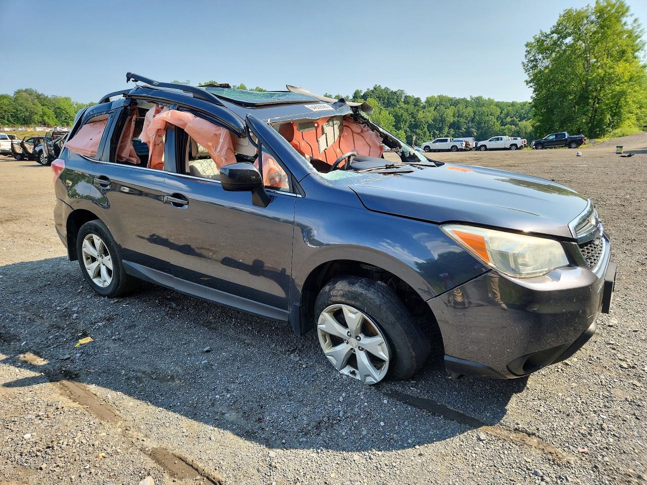 2015 Subaru Forester 2.5i Limited Black vin: JF2SJAHC7FH446913