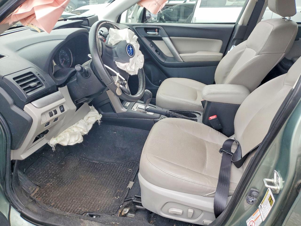 2015 Subaru Forester 2.5i Limited Green vin: JF2SJAHC7FH448659