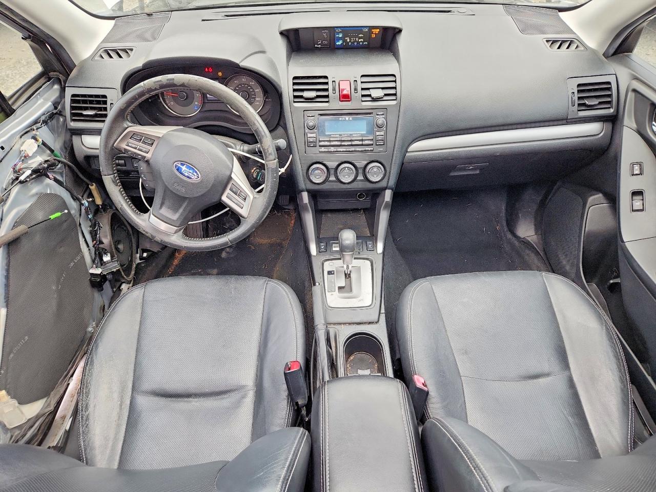 2015 Subaru Forester 2.5i Limited Silver vin: JF2SJAHC7FH467941