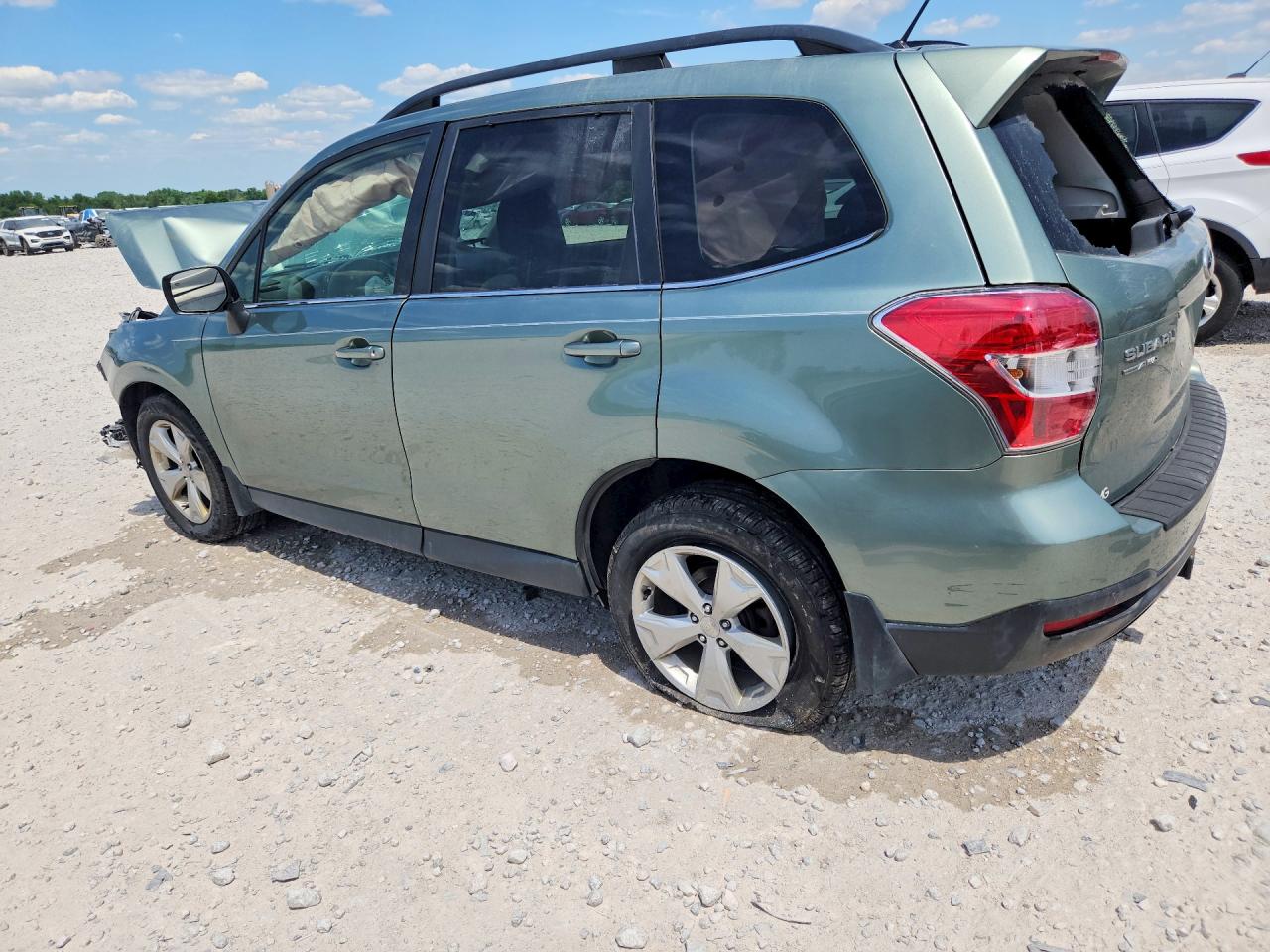 2015 Subaru Forester 2.5i Limited Серый vin: JF2SJAHC7FH496405