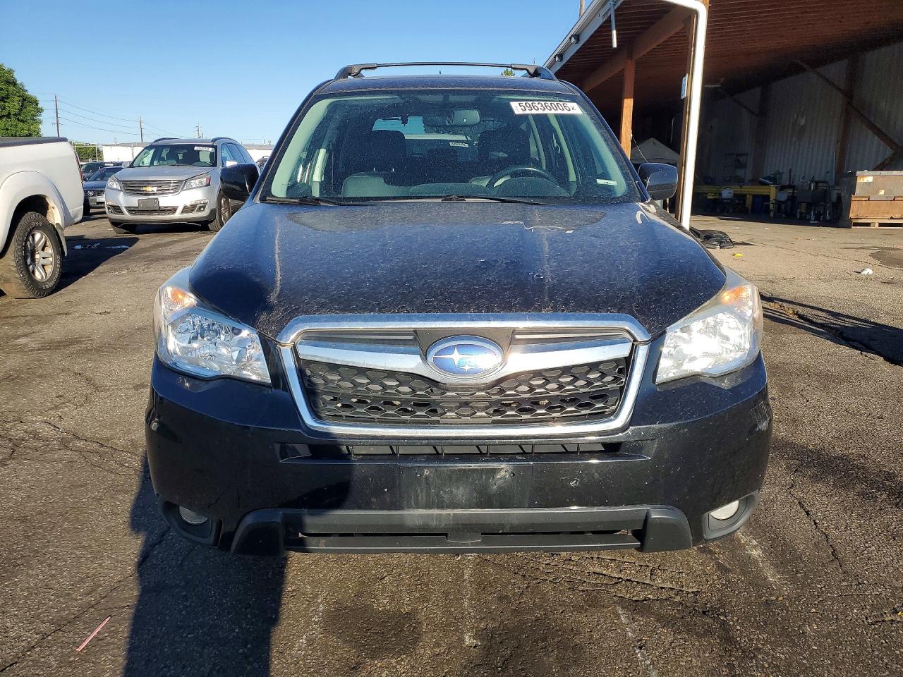 2015 Subaru Forester 2.5i Limited Black vin: JF2SJAHC7FH568770