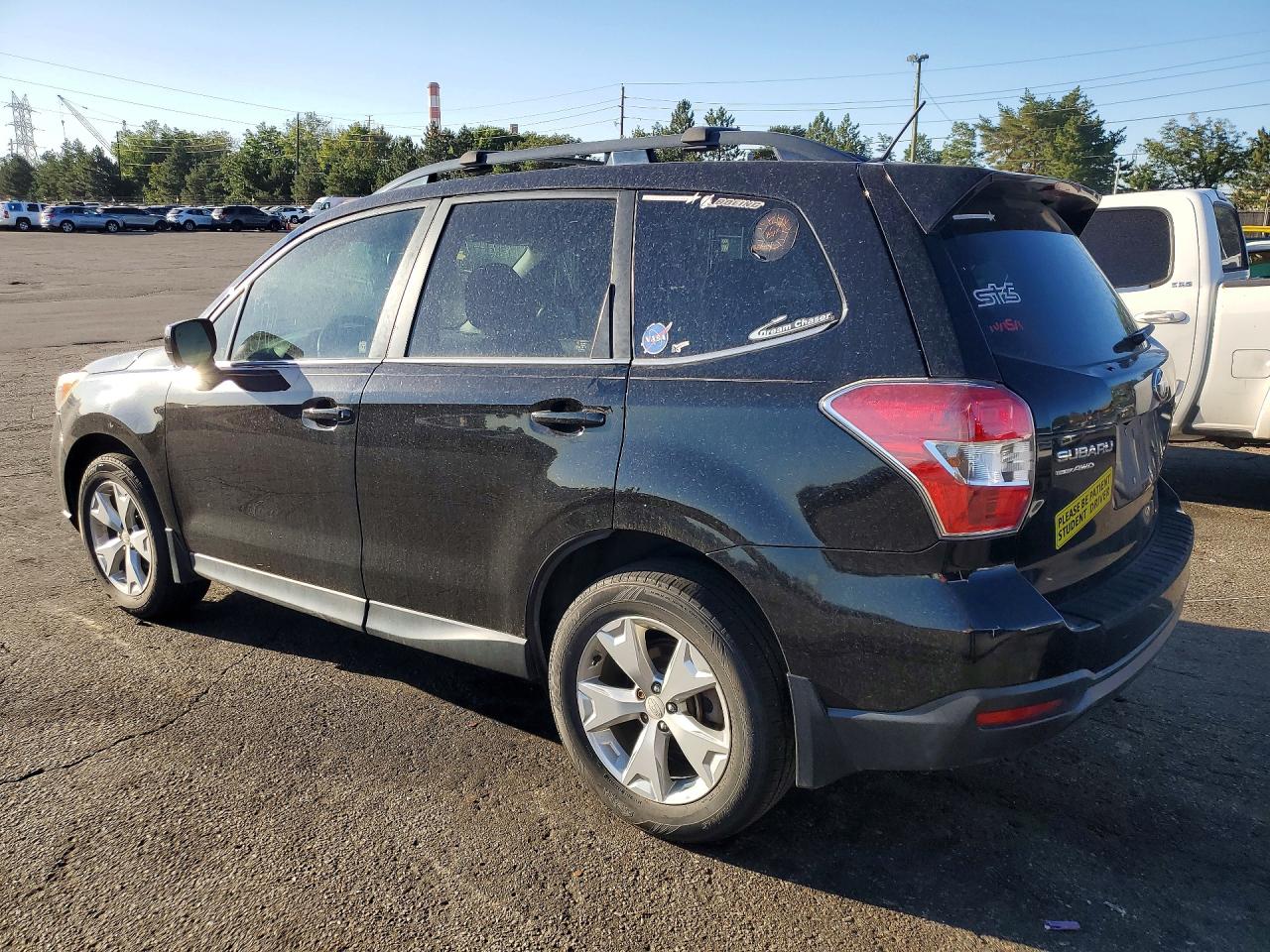2015 Subaru Forester 2.5i Limited Black vin: JF2SJAHC7FH568770