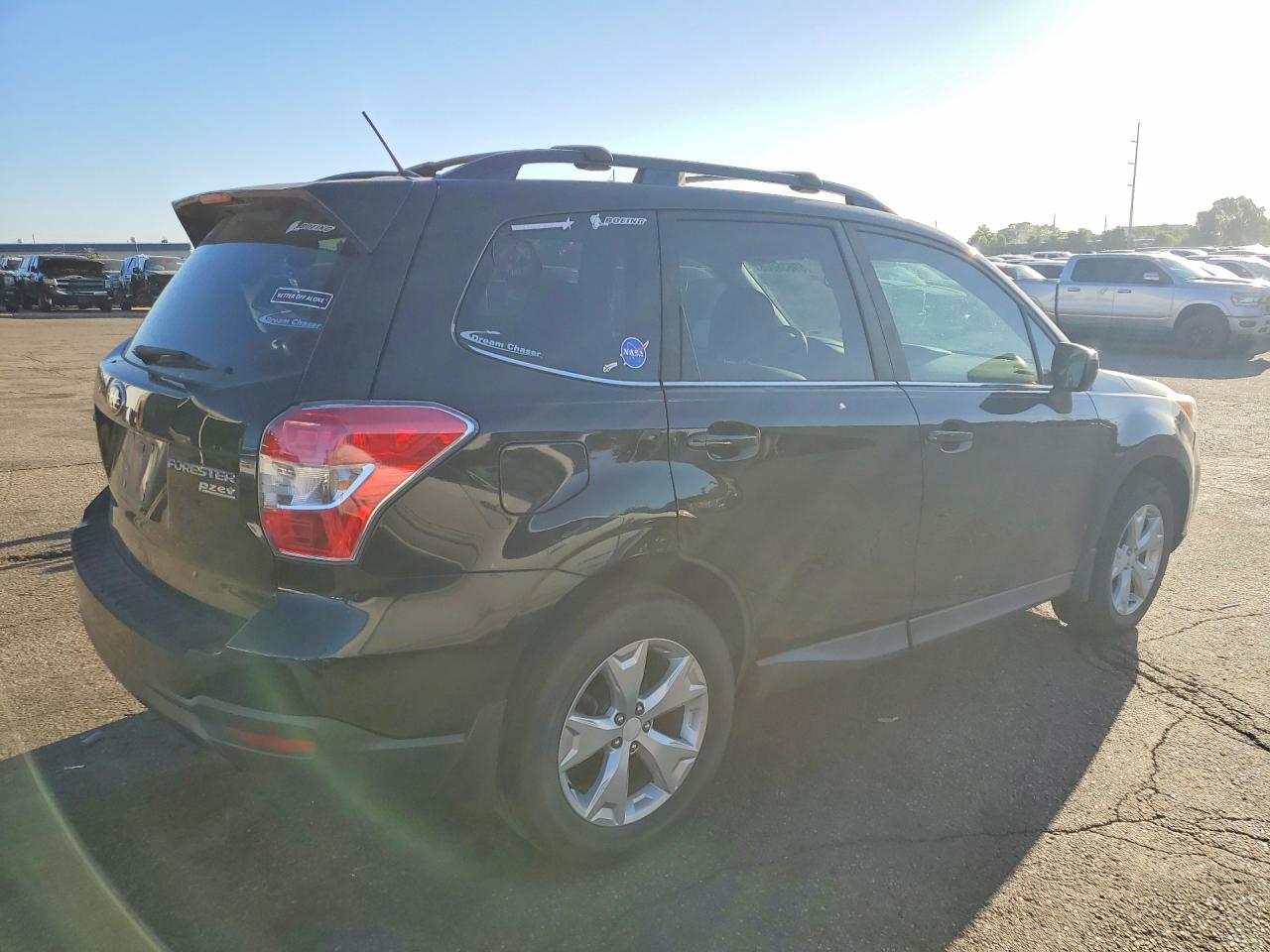 2015 Subaru Forester 2.5i Limited Black vin: JF2SJAHC7FH568770