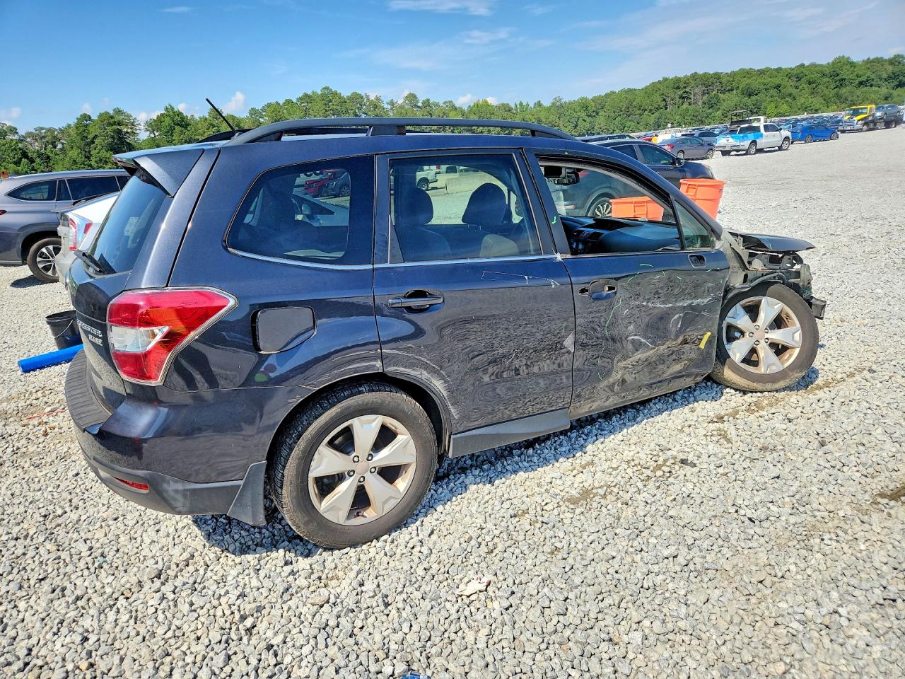 2015 Subaru Forester 2.5i Limited Black vin: JF2SJAHC7FH586539