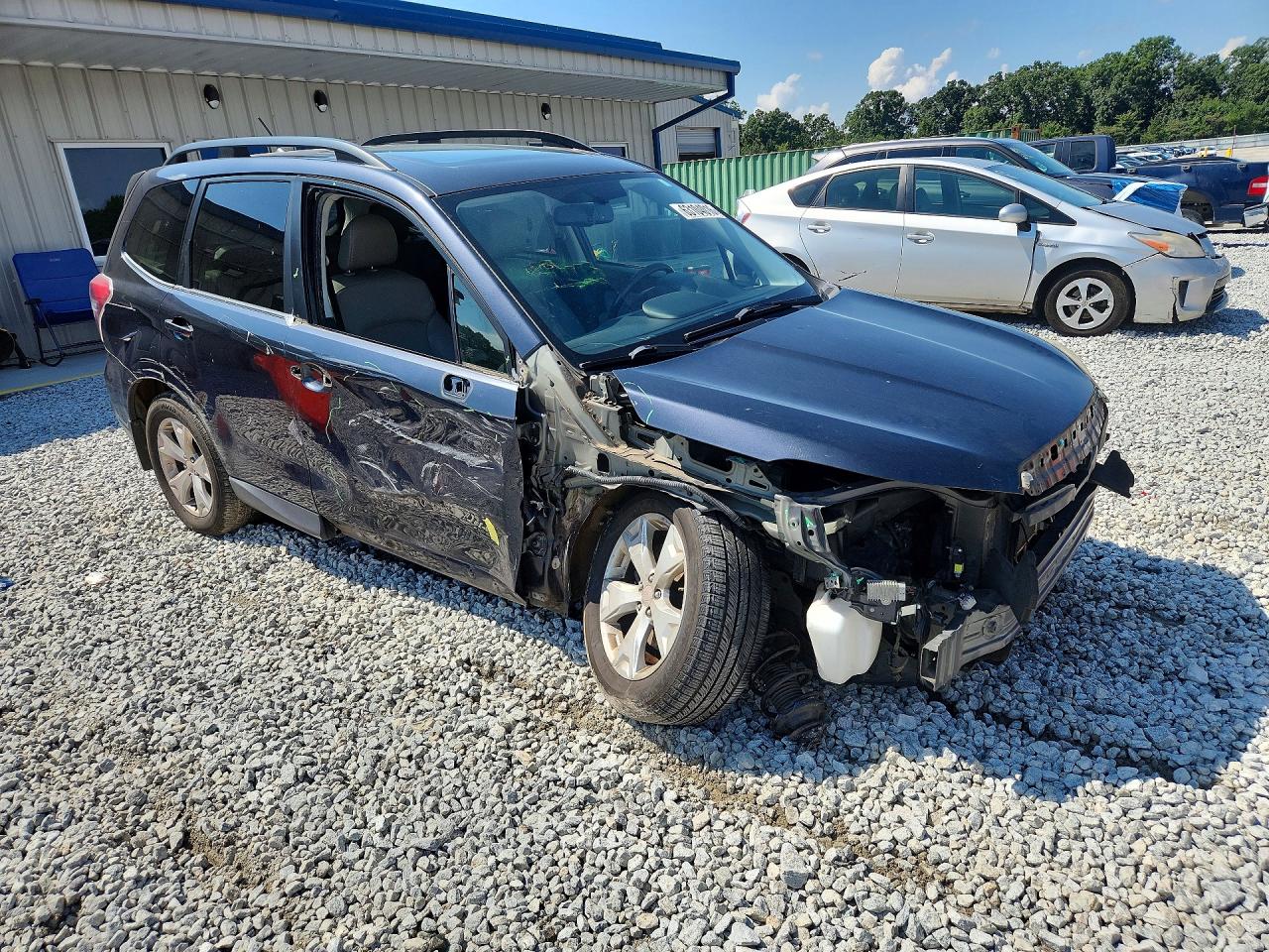 2015 Subaru Forester 2.5i Limited Black vin: JF2SJAHC7FH586539