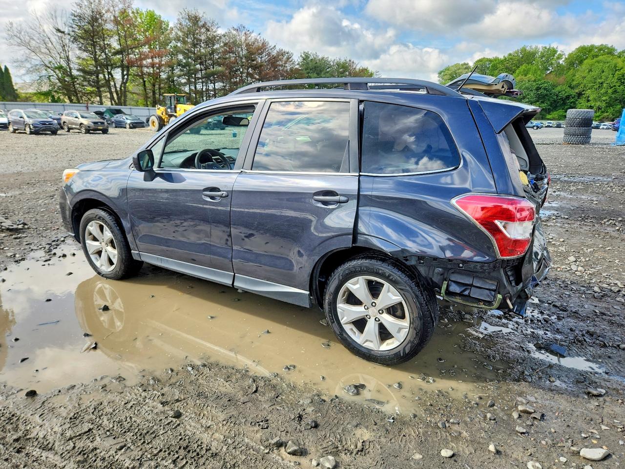 2015 Subaru Forester 2.5i Limited Gray vin: JF2SJAHC7FH589280