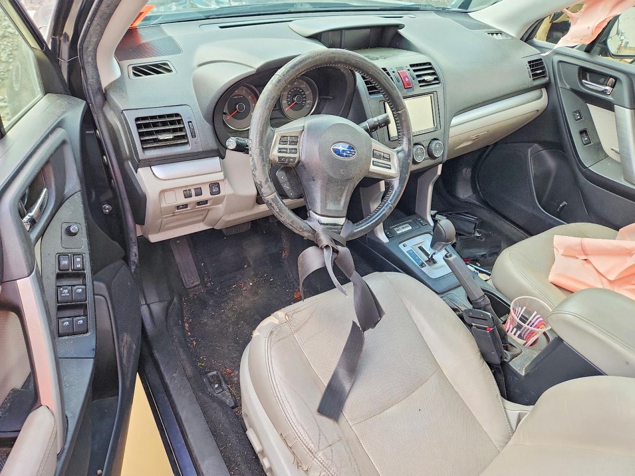 2015 Subaru Forester 2.5i Limited Gray vin: JF2SJAHC7FH589280