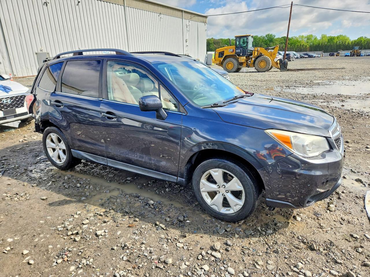 2015 Subaru Forester 2.5i Limited Gray vin: JF2SJAHC7FH589280
