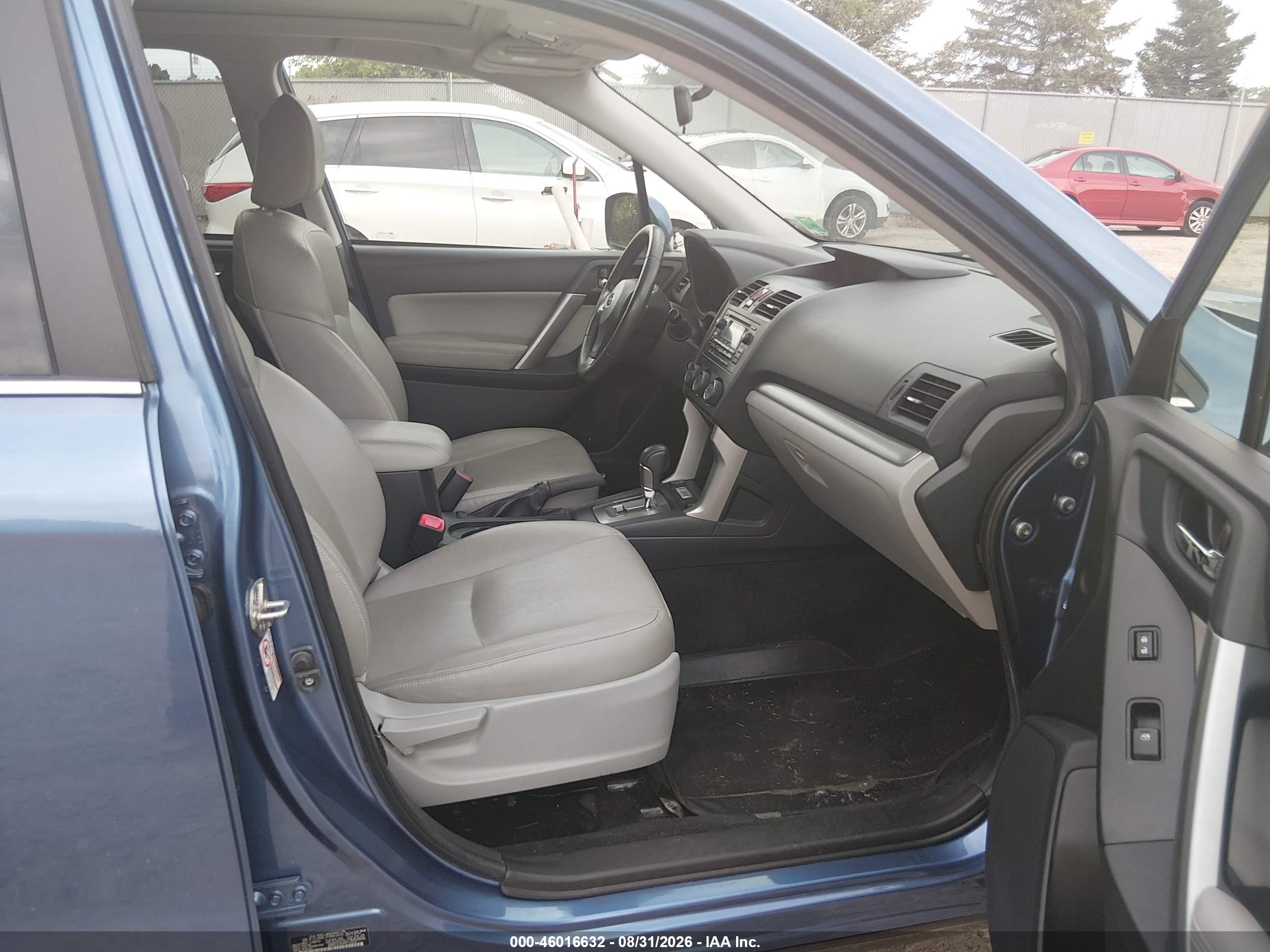 2015 Subaru Forester 2.5i Limited Light Blue vin: JF2SJAHC7FH841870