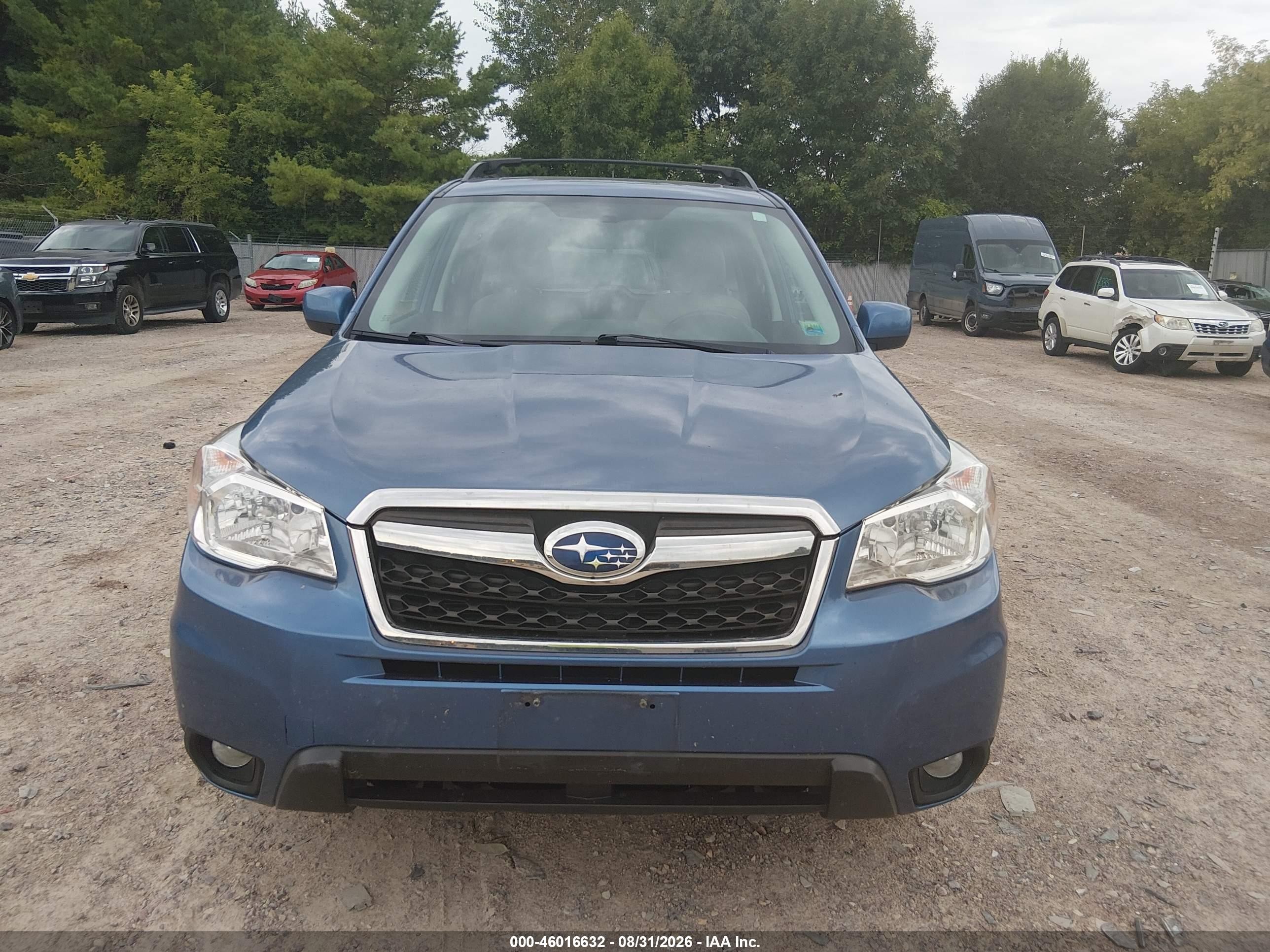 2015 Subaru Forester 2.5i Limited Light Blue vin: JF2SJAHC7FH841870