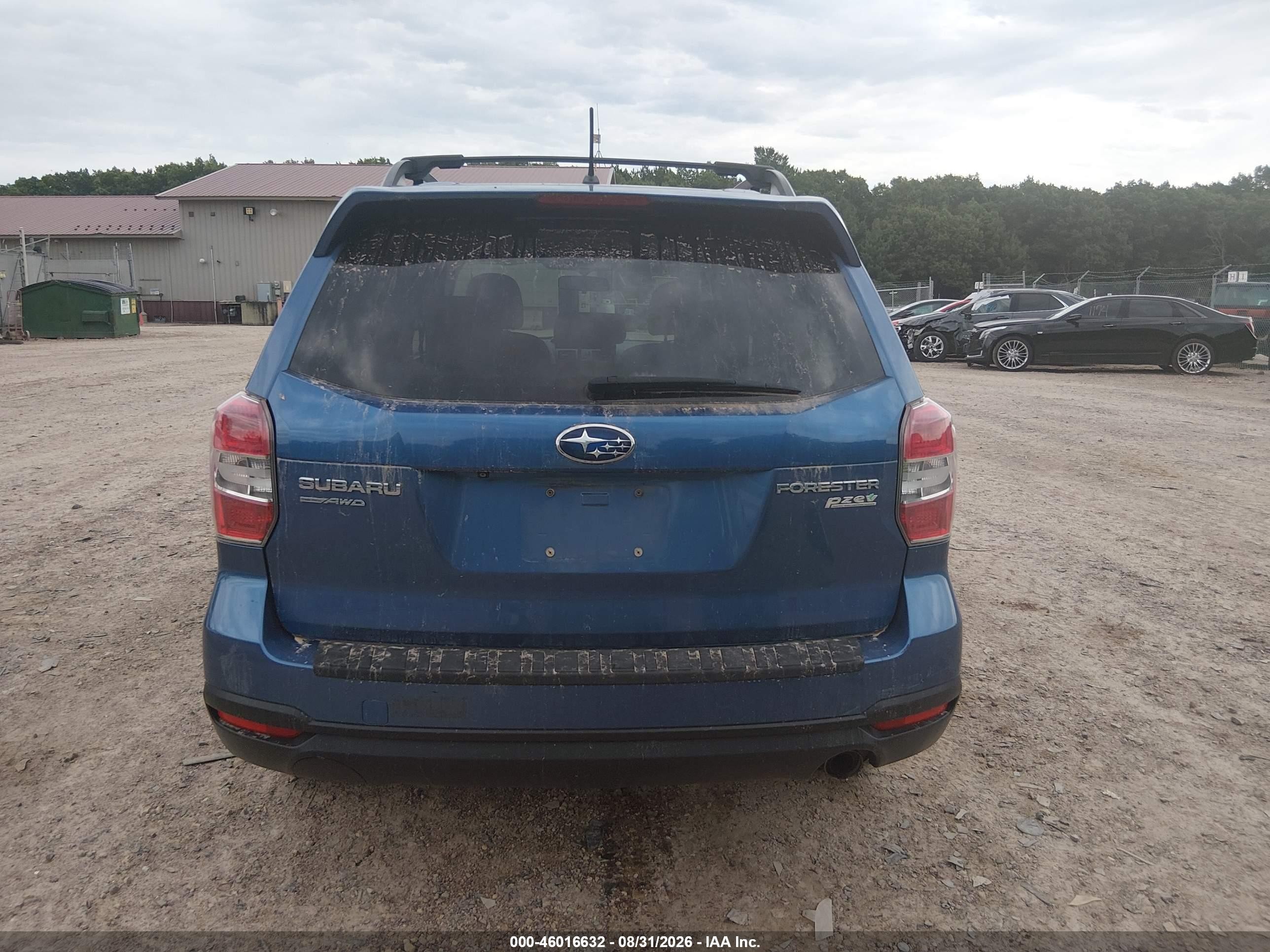 2015 Subaru Forester 2.5i Limited Light Blue vin: JF2SJAHC7FH841870