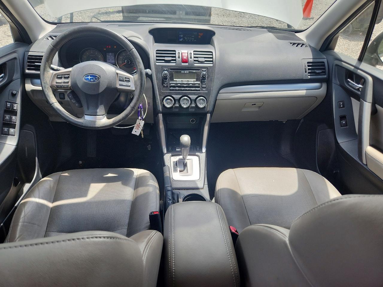 2014 Subaru Forester 2.5i Limited White vin: JF2SJAHC8EH419475