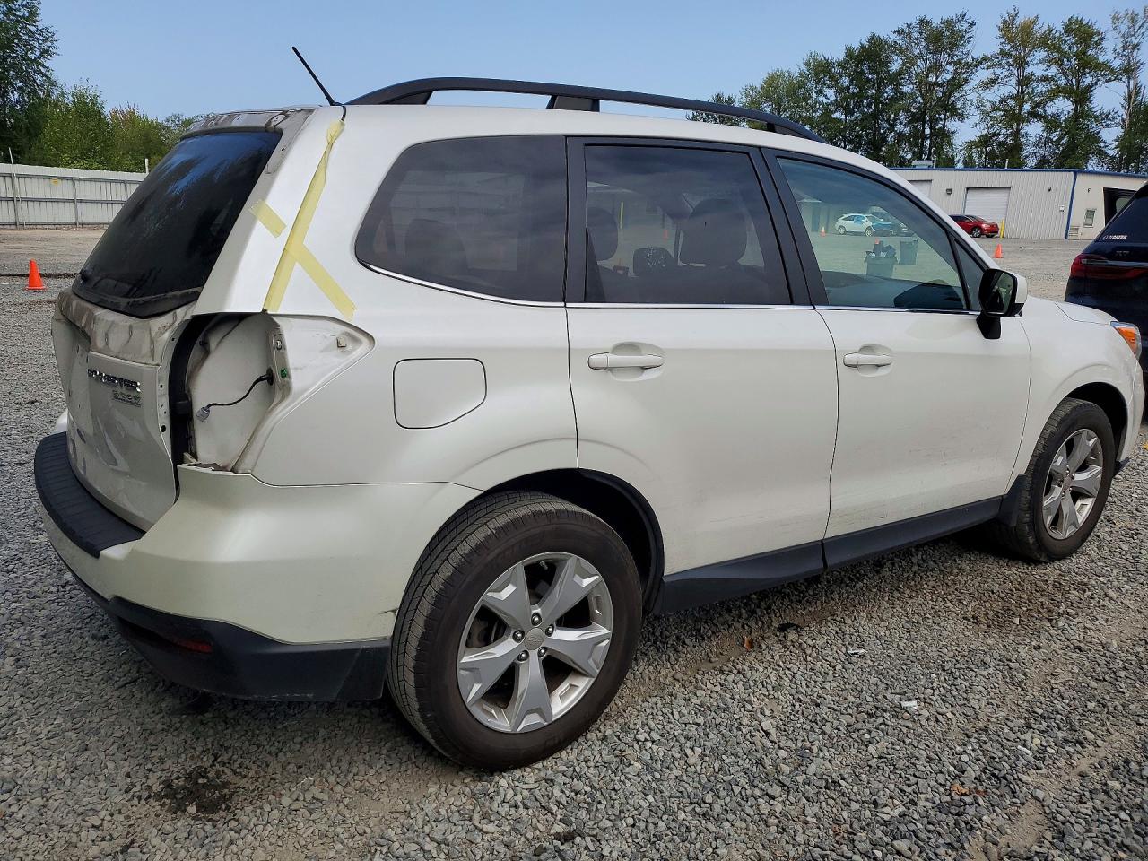 2014 Subaru Forester 2.5i Limited Белый vin: JF2SJAHC8EH423073
