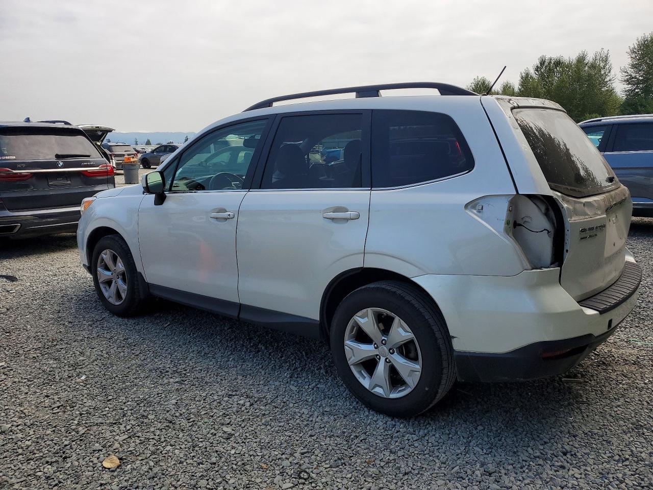 2014 Subaru Forester 2.5i Limited Белый vin: JF2SJAHC8EH423073