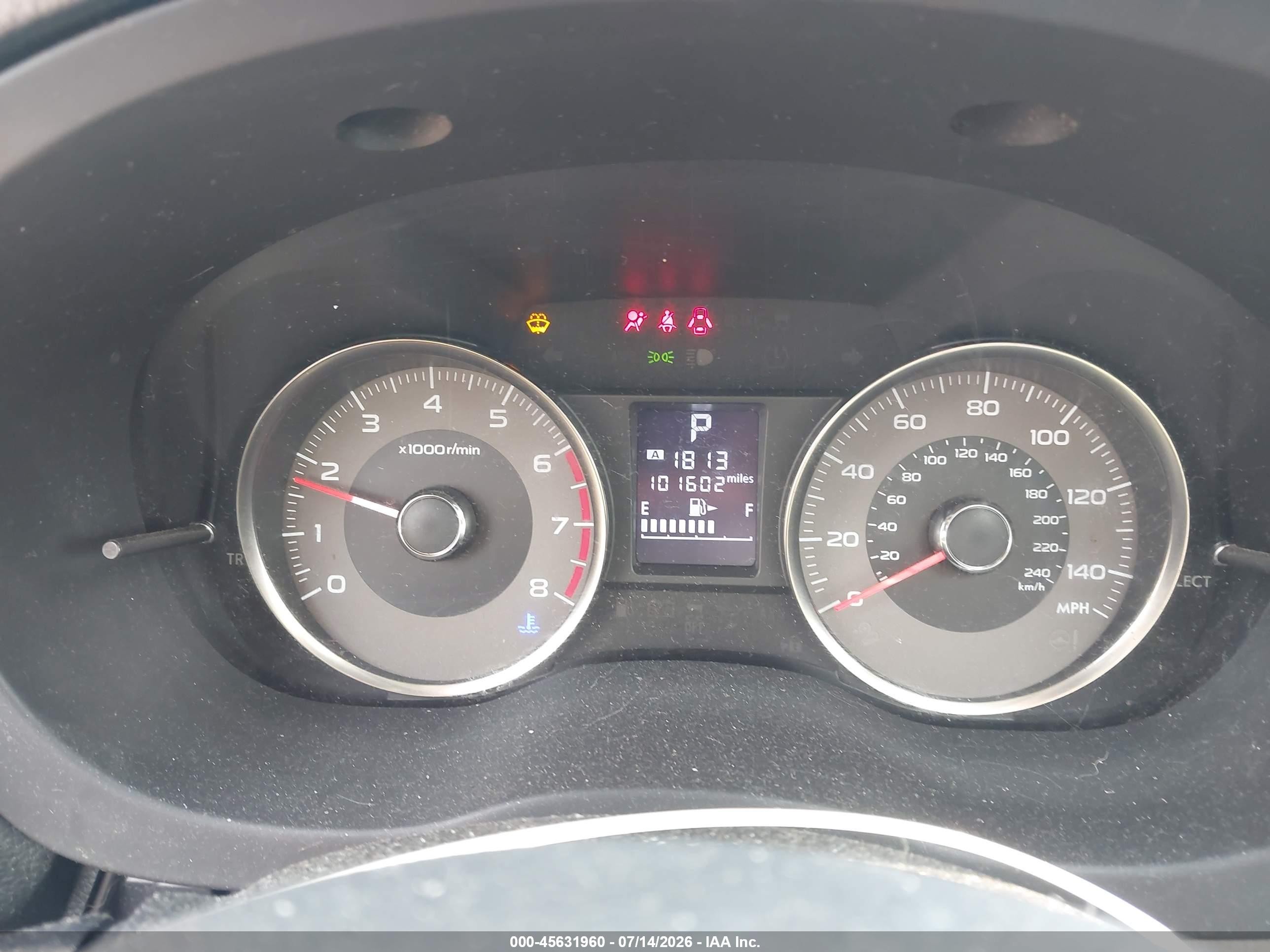 2014 Subaru Forester 2.5i Limited Blue vin: JF2SJAHC8EH464674