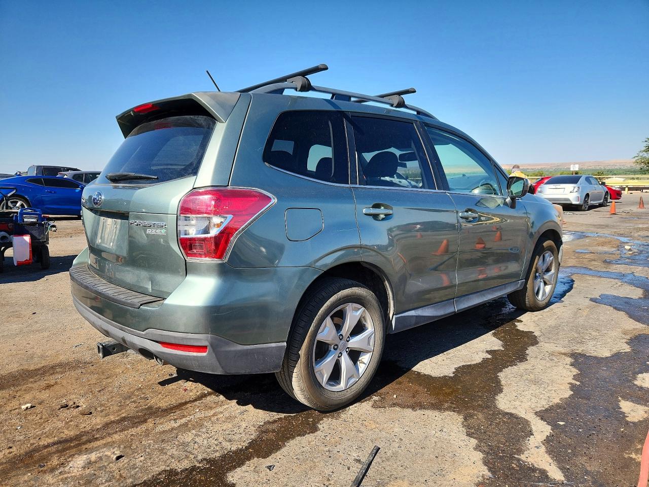 2014 Subaru Forester 2.5i Limited Green vin: JF2SJAHC8EH490448
