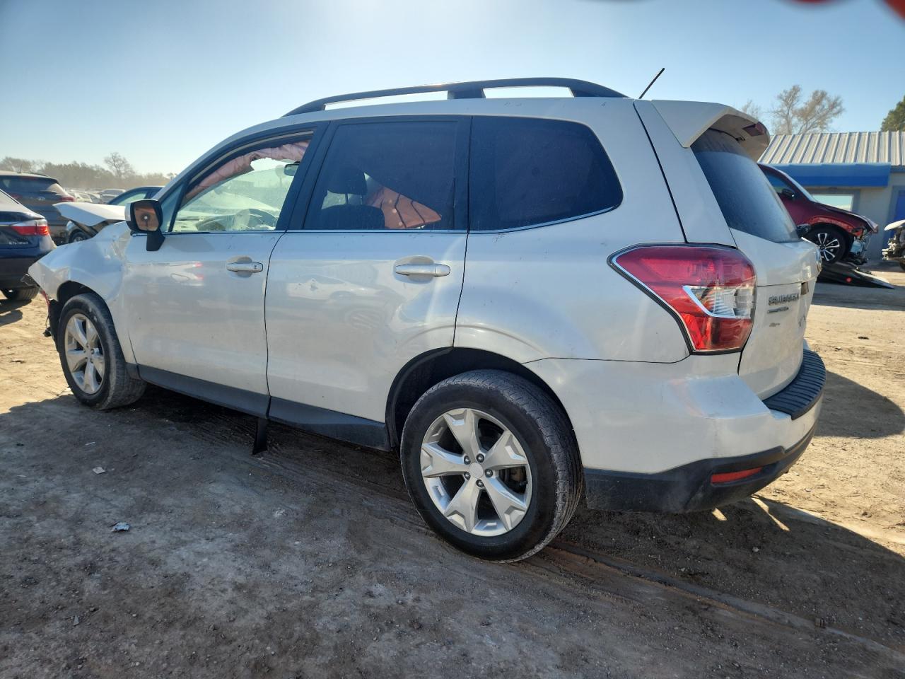 2014 Subaru Forester 2.5i Limited Белый vin: JF2SJAHC8EH497299