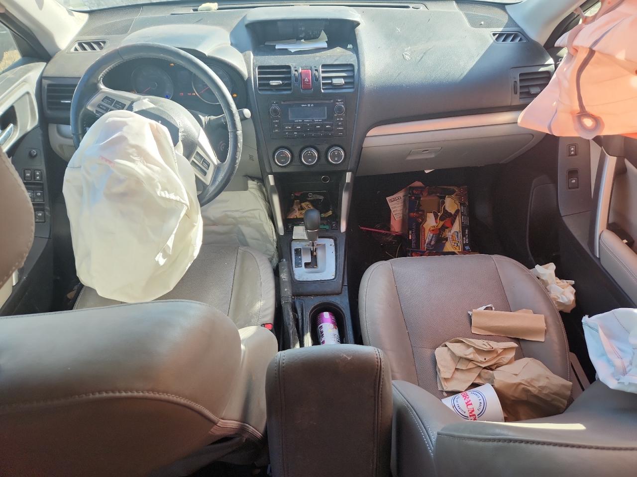 2014 Subaru Forester 2.5i Limited Белый vin: JF2SJAHC8EH497299