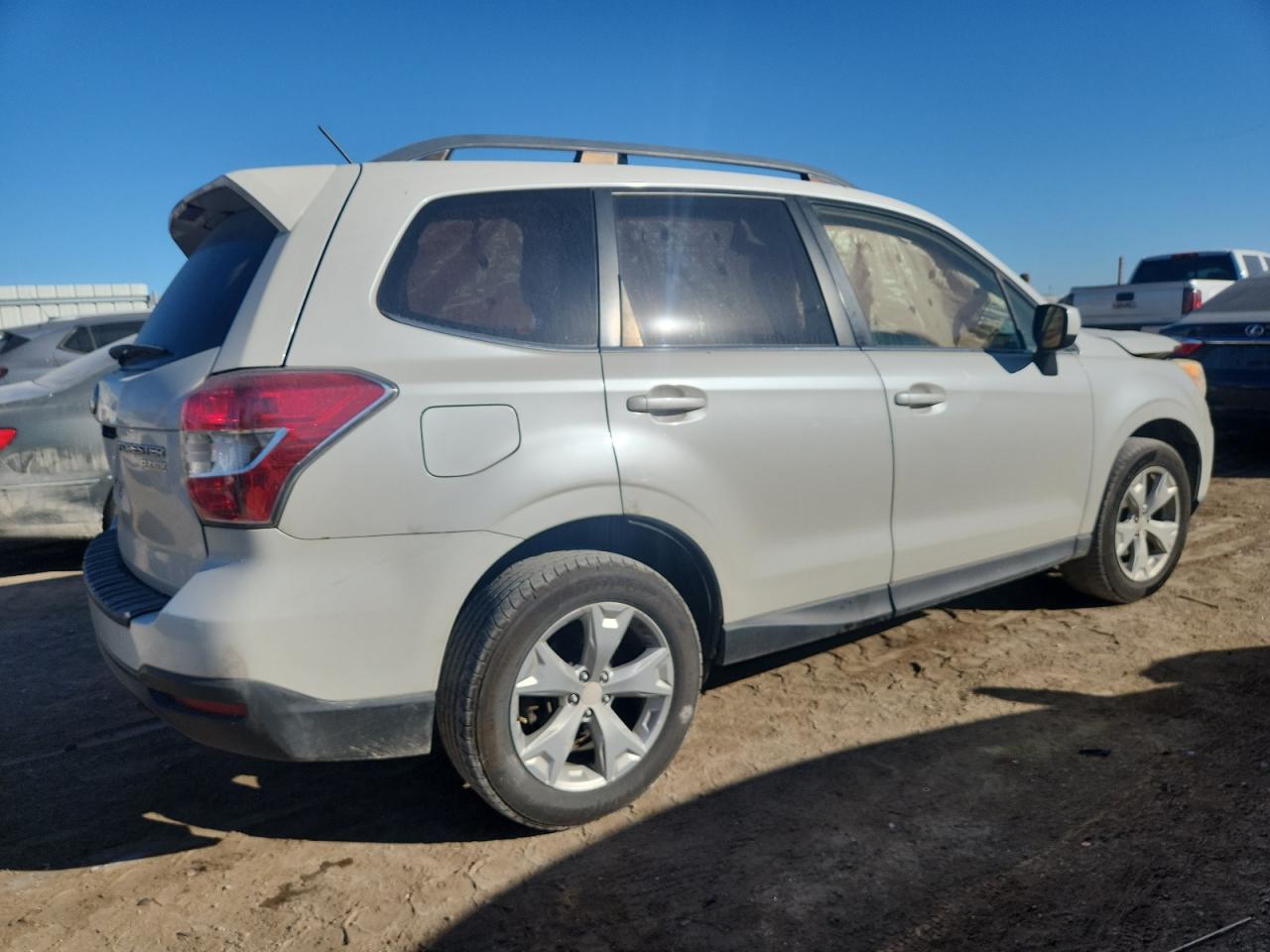 2014 Subaru Forester 2.5i Limited Белый vin: JF2SJAHC8EH497299
