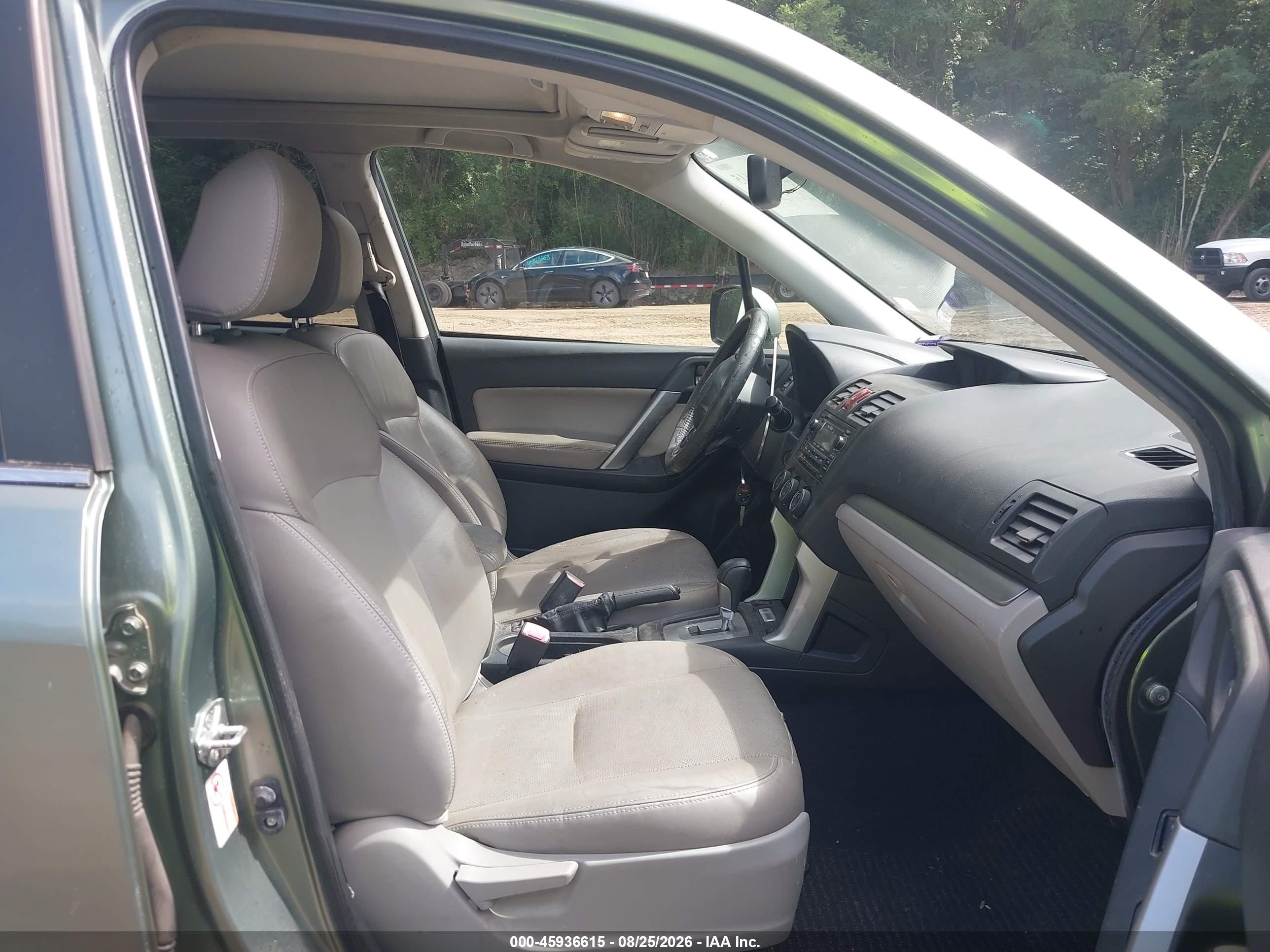2014 Subaru Forester 2.5i Limited Зеленый vin: JF2SJAHC8EH518877