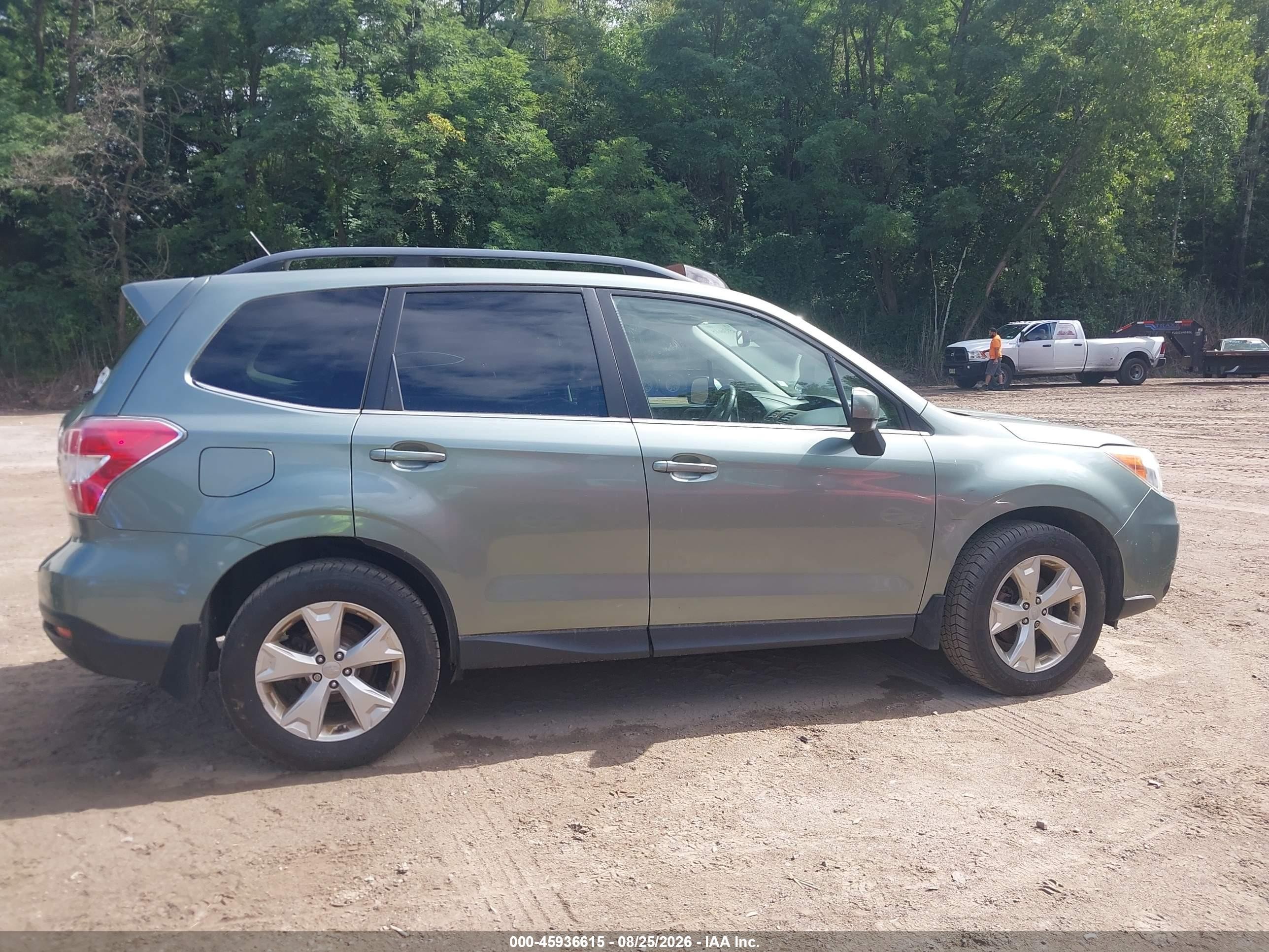 2014 Subaru Forester 2.5i Limited Зеленый vin: JF2SJAHC8EH518877