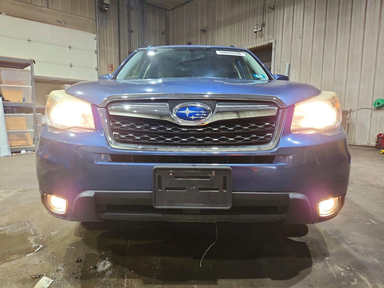 2014 Subaru Forester 2.5i Limited Blue vin: JF2SJAHC8EH525988