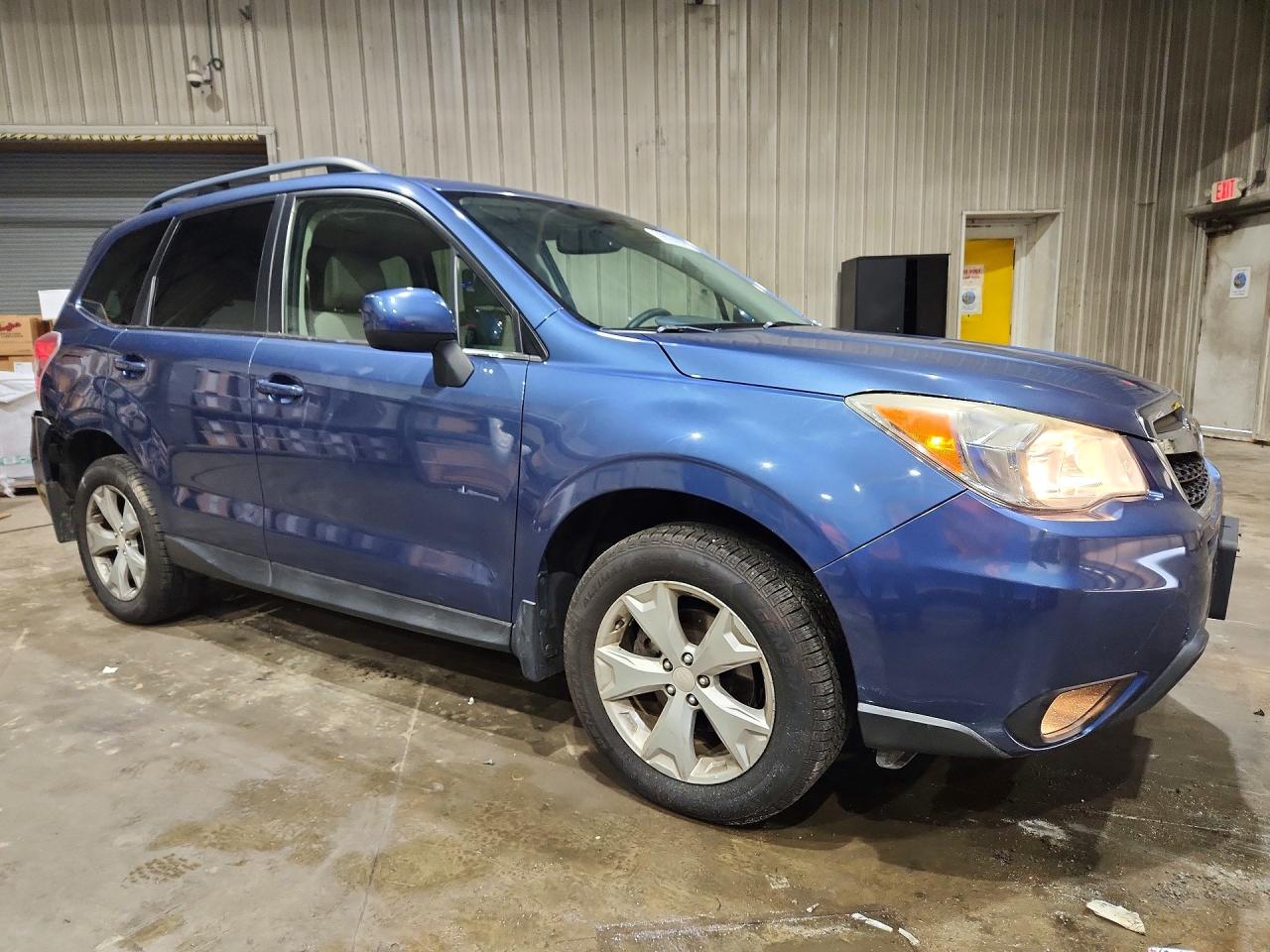 2014 Subaru Forester 2.5i Limited Blue vin: JF2SJAHC8EH525988
