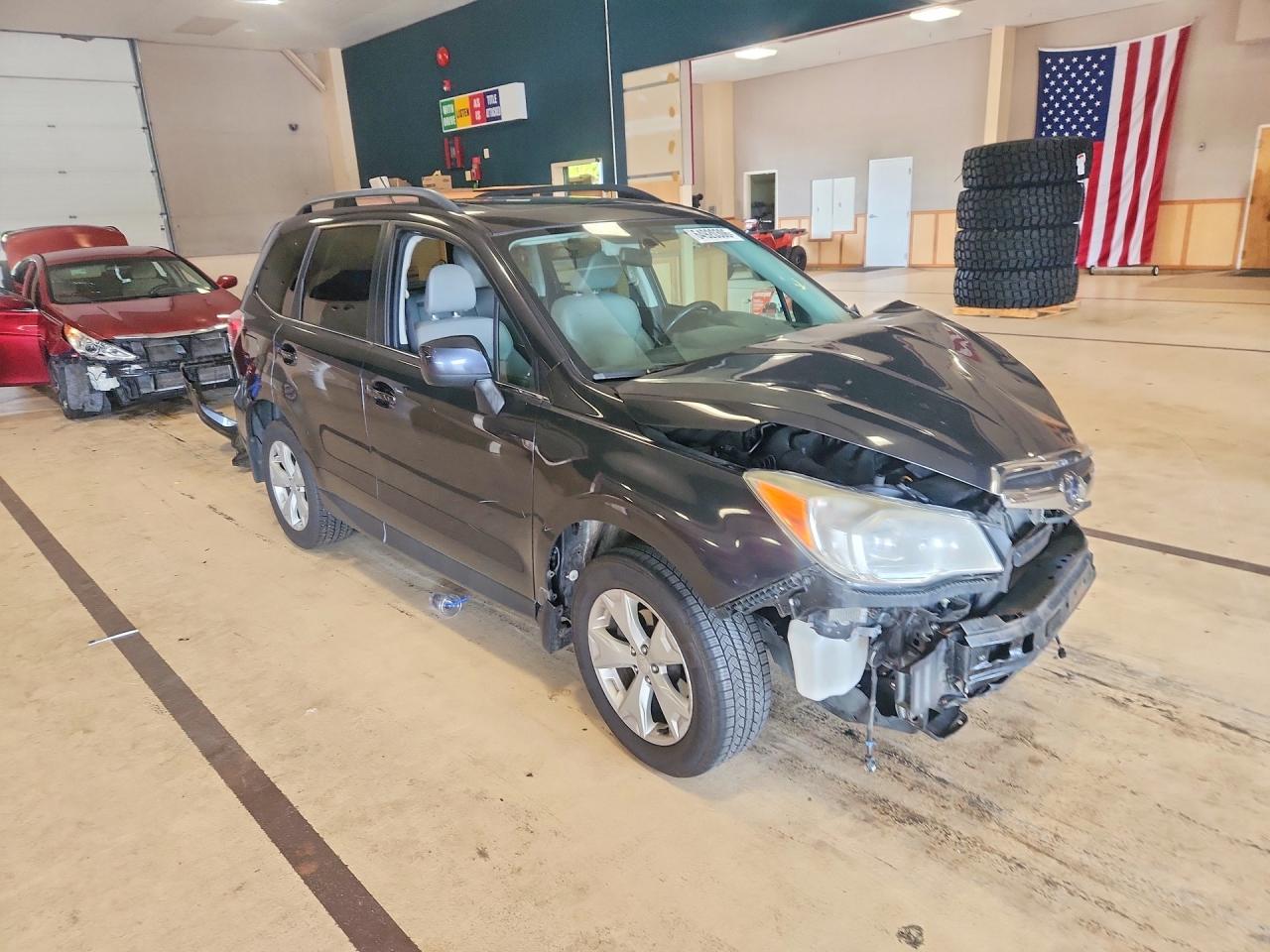 2014 Subaru Forester 2.5i Limited Blue vin: JF2SJAHC8EH553189