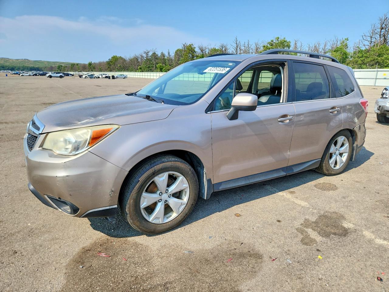 2015 Subaru Forester 2.5i Limited Tan vin: JF2SJAHC8FH403858