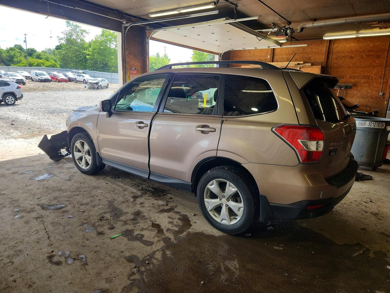 2015 Subaru Forester 2.5i Limited Tan vin: JF2SJAHC8FH437265